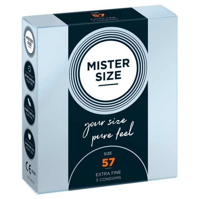 Mister Size 57 mm  -  Kondomer-36stk