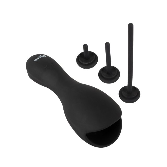 Rebel Glans Vibrator Med 3 Fleksible Dilatatorer