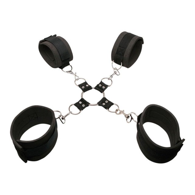 Extreme Hog-Tie Kit  -  Ankel- Og Håndledsmanchetter