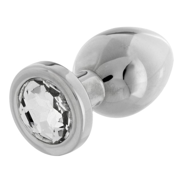 Buttplug Af Rustfrit Stål - Small