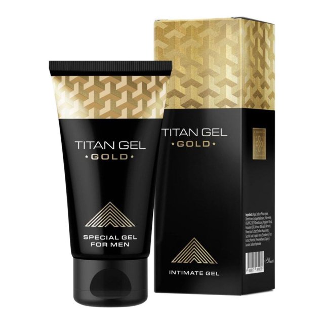 Titan Gel Gold  -  Glidecreme  -  Øger størrelsen på din penis