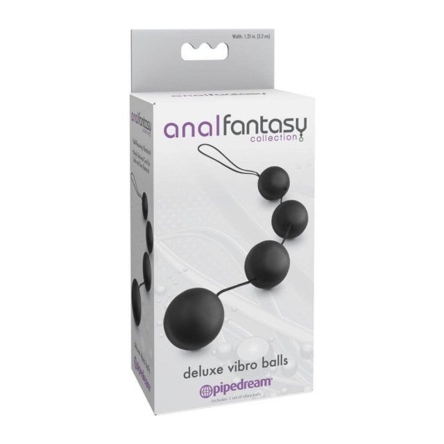 Anal Fantasy Collection Deluxe Vibro Balls  -  Analkæde
