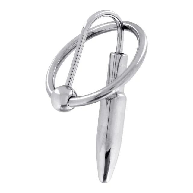 Penis Plug Med Glansring - 25 mm
